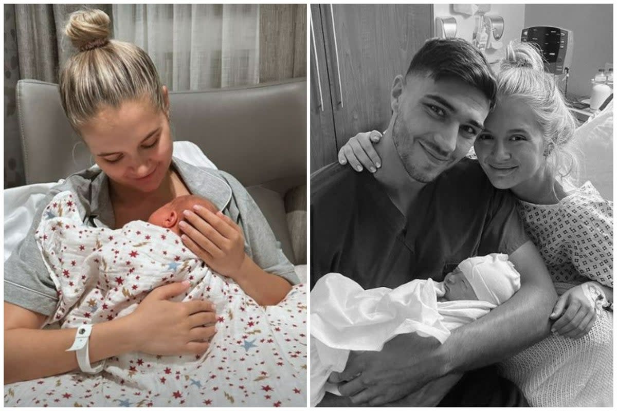 Molly-Mae Hague has revealed the name of her and Tommy Fury’s first child together  (Instagram)