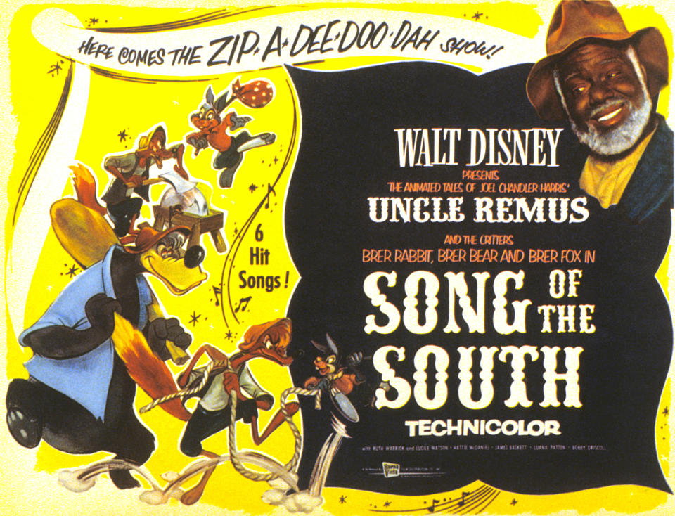 Une affiche vintage pour La Chanson du Sud de Disney.  (Avec la permission de la collection Everett)