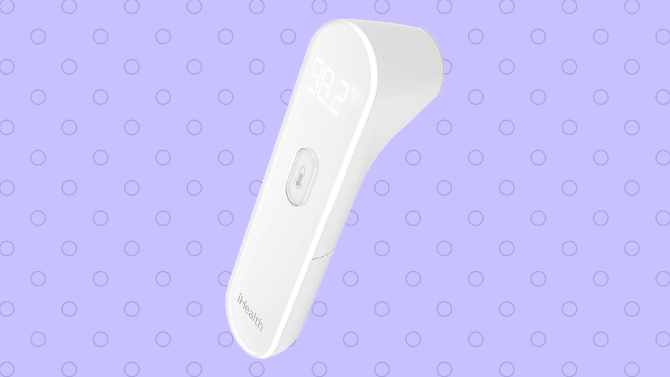 Save 42 percent—iHealth No-Touch Forehead Thermometer. (Photo: Amazon)Yahoo_lifestyle_pop_culture_150