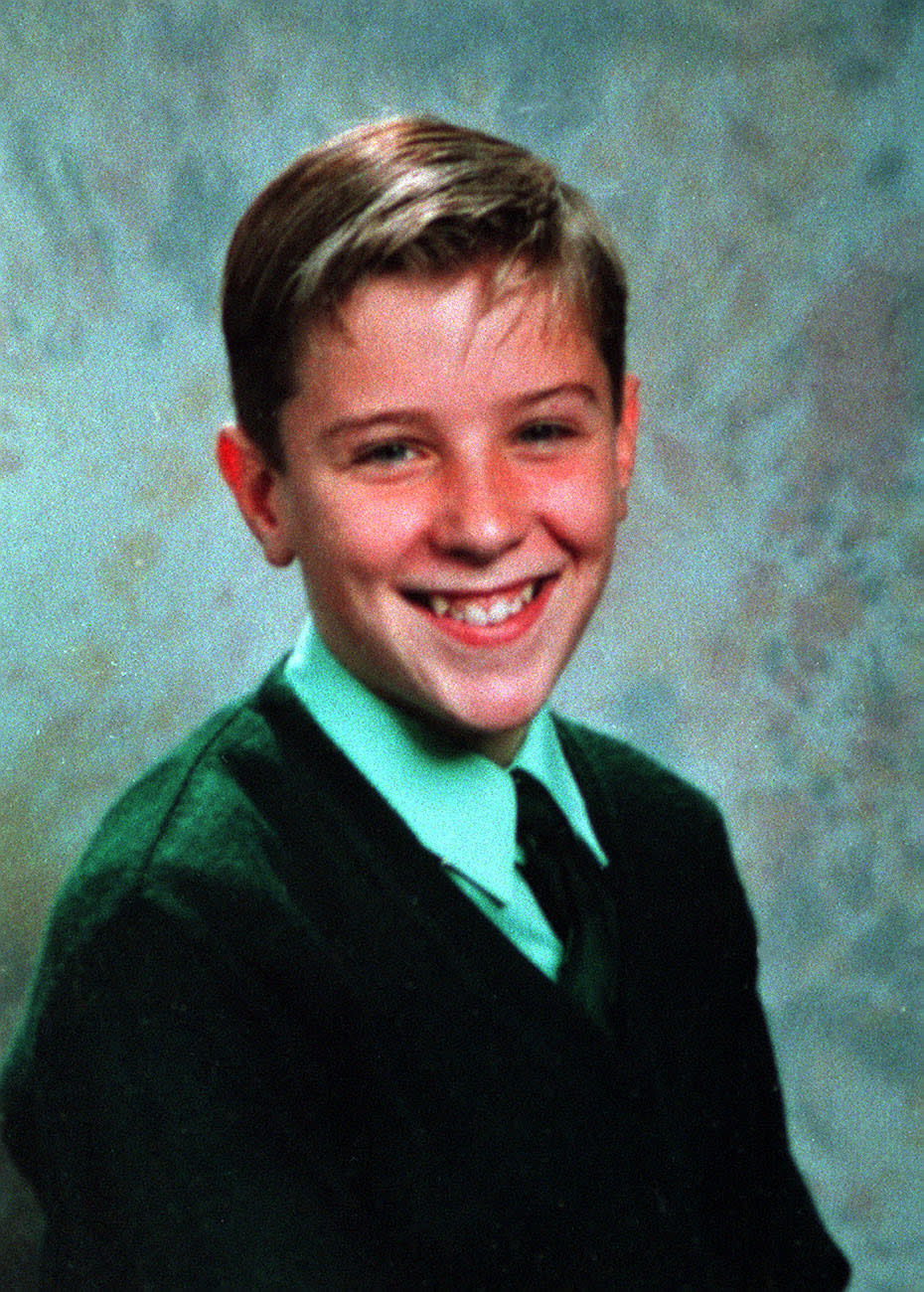 School photo of Tim Parry, the 12-year-old victim of the 1993 Warrington IRA bombing. (PA)