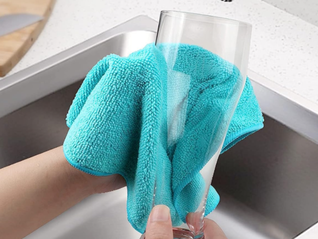 Variety Pack Of Microfiber Towels - Best Household Cleaning Cloths