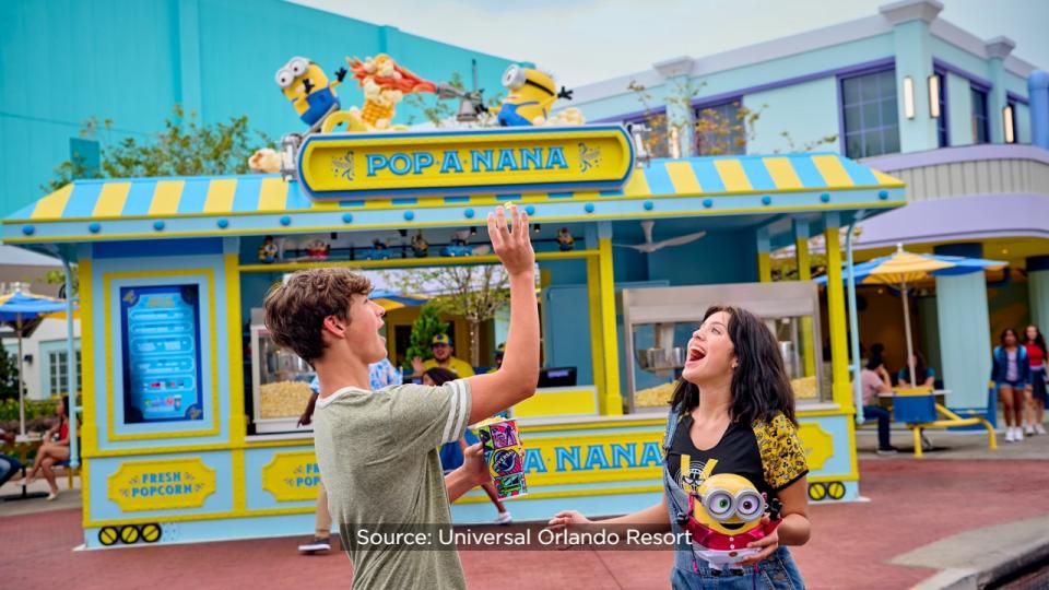 Minion Land on Illumination Avenue officially opened Aug. 11 at Universal Orlando Resort.