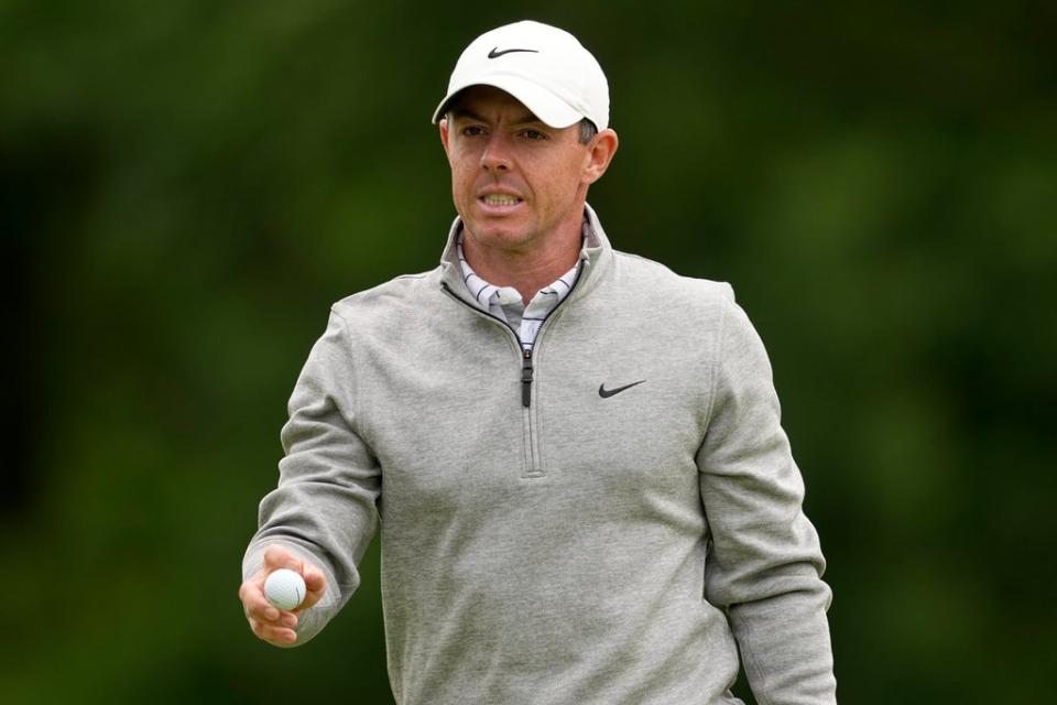 Rory McIlroy made a move through the field on the final day of the US PGA Championship (Matt York/AP) (AP)