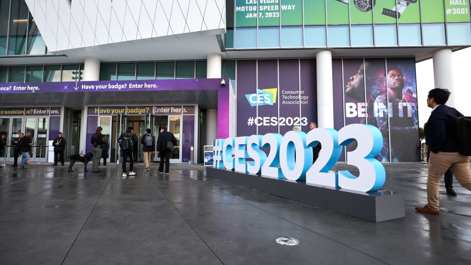 CES, the world's largest annual consumer technology trade show opens its doors to visitors on January 5, 2023 at the Las Vegas Convention Center in Las Vegas, Nevada, United States. - Tayfun Coskun/Anadolu Agency/Getty Images