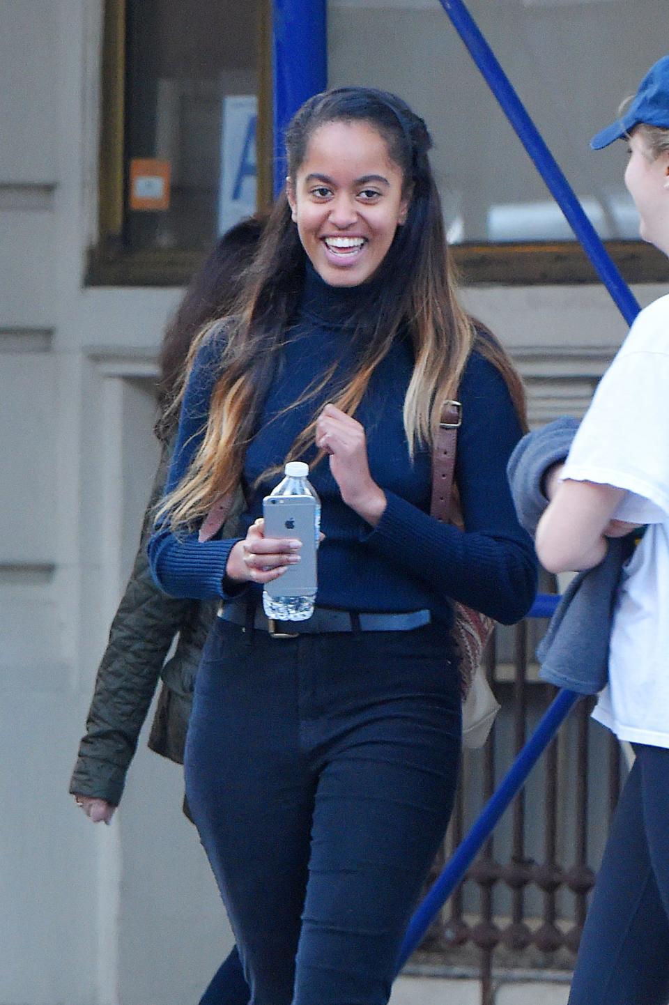 Malia Obama, pictured in New York in 2017. "Swarm" marks her first TV writing job.