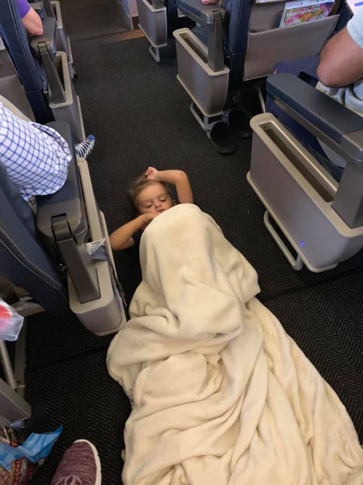 Braysen Keen, 4, had a meltdown on a United Airlines flight, but the crew made sure felt loved. (Photo: Courtesy of Lori Gabriel)