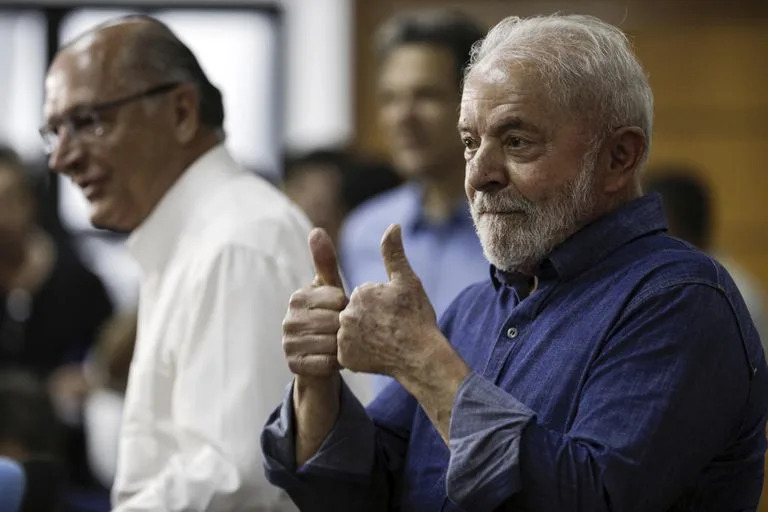 Lula con Alckmin, durante la campaña