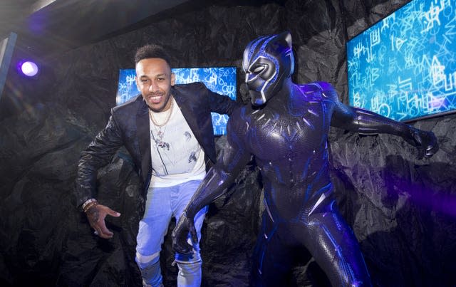 Black Panther wax figure