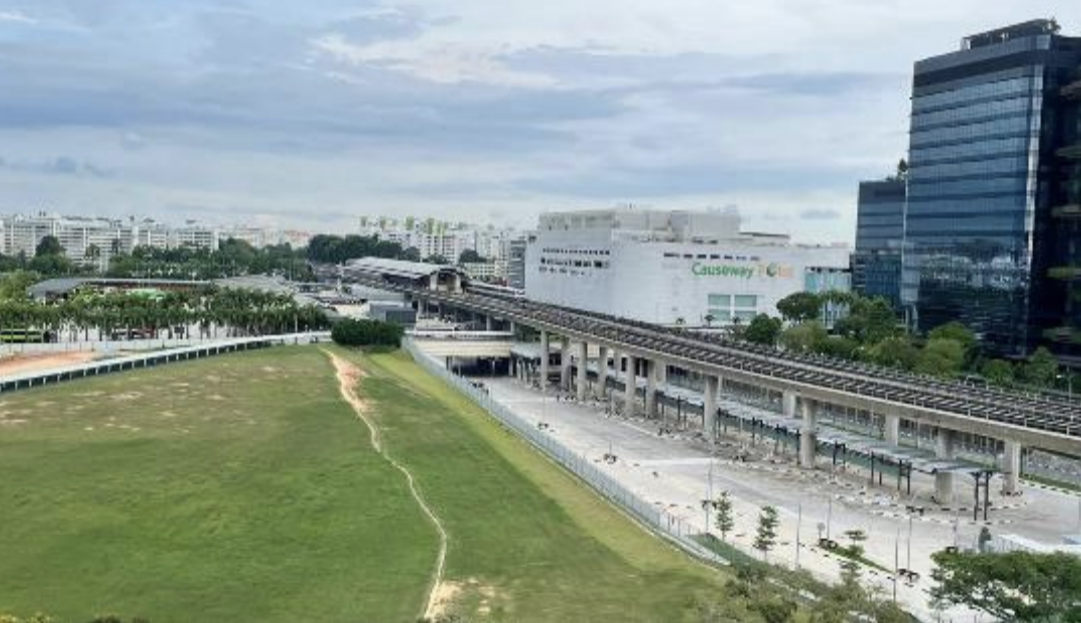 Woodlands integrated transport hub. (PHOTO: Land Transport Authority)