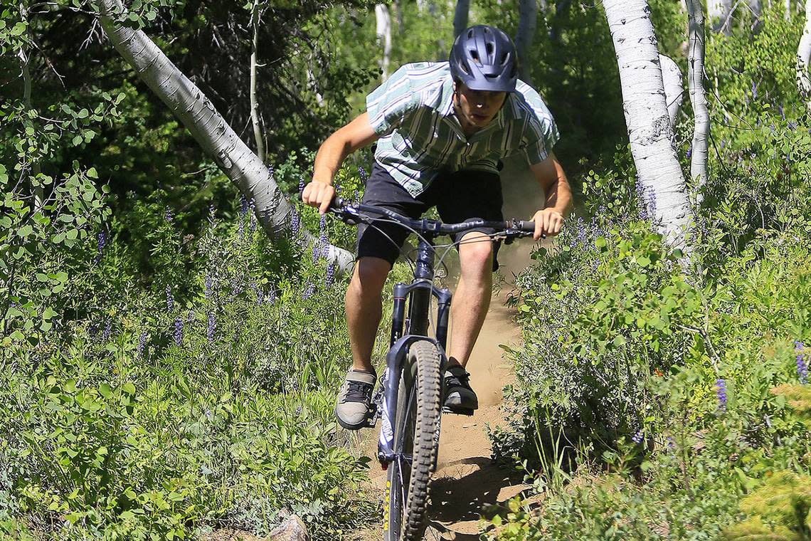 Pomerelle Mountain Resort will only offer lift-served mountain biking two weekends this summer and fall, but riders are welcome to bike uphill under their own power and ride its network of trails beginning July 1. Thirteen Ski Idaho destinations offer summer recreation opportunities ranging from lift-served mountain biking and scenic chairlift and gondola rides to hiking and trail running, disc golf, zipline tours, horseback riding, and more.