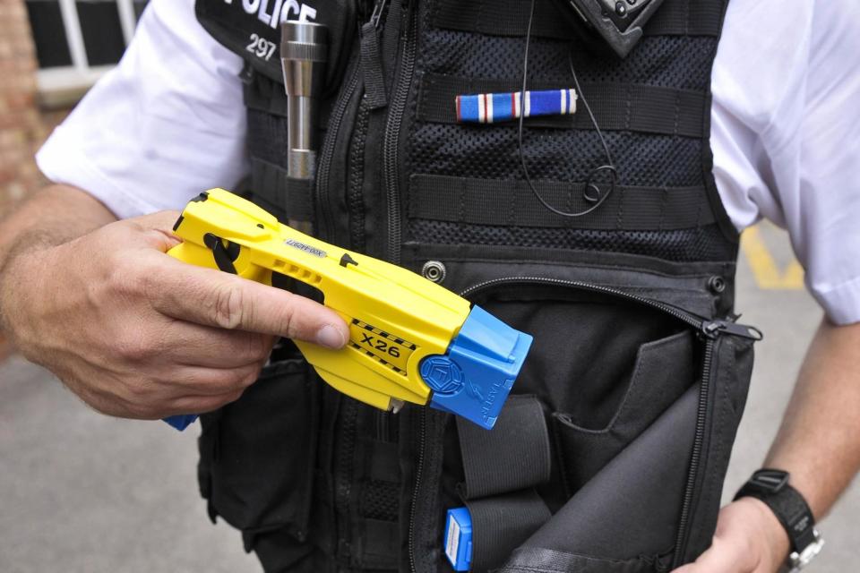 A police taser (file photo) (PA Archive/PA Images)