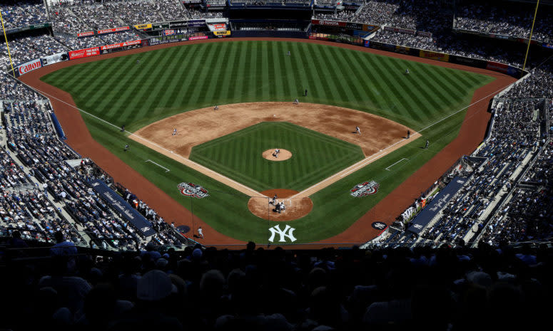 A general view of Yankee Stadium.