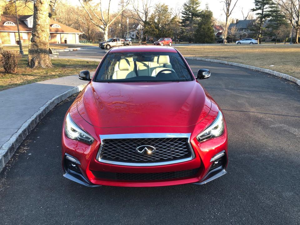 Infiniti Q50 Red Sport 400