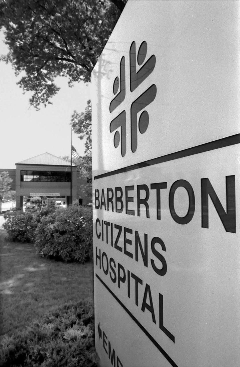The proceeds from the sale of Barberton Citizens Hospital went to the Barberton Community Foundation, which paid for a new high school for the community.