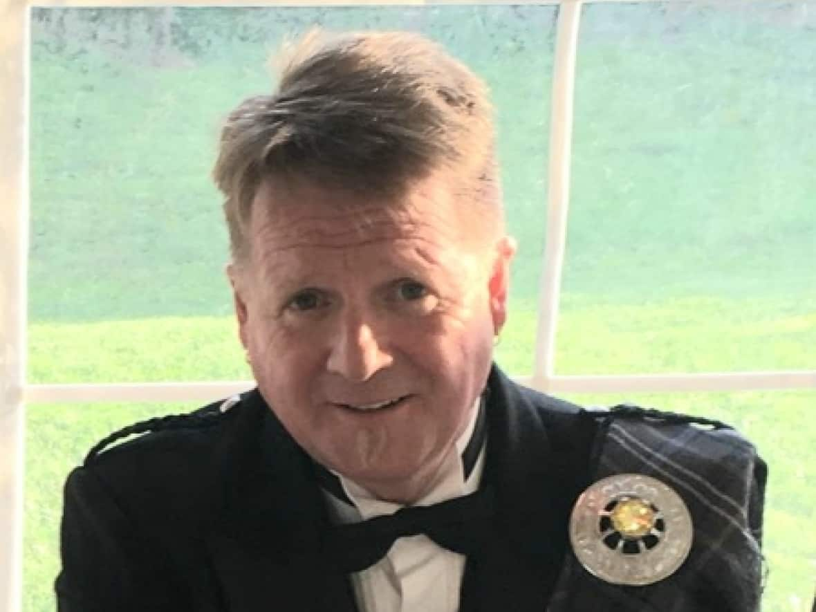 Const. Allan Young of the Abbotsford Police Force died while off duty after a confrontation with another man on a street in Nelson, B.C., in 2020.  (Submitted by Abbotsford Police Department - image credit)