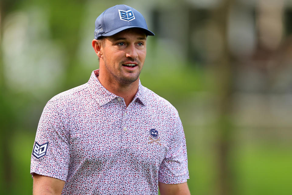 Bryson DeChambeau during an LIV Golf tournament.