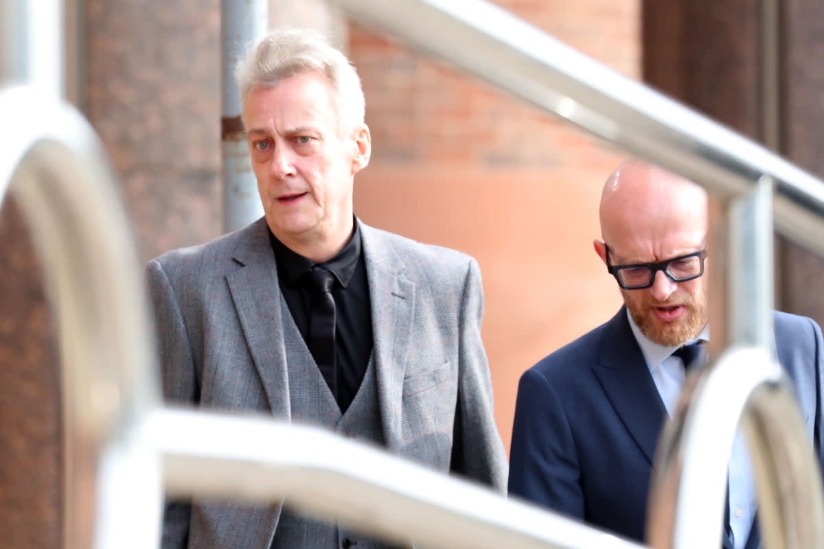 Actor Stephen Tompkinson is accused of causing grevious bodily harm (Scott Heppell/PA) (PA Wire)