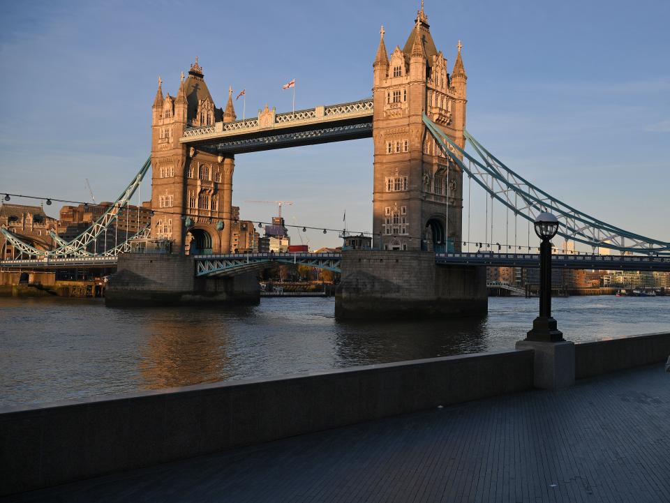 <p>Police are investigating what happened after the boy got off the bus near Tower Bridge</p> (AFP via Getty Images)