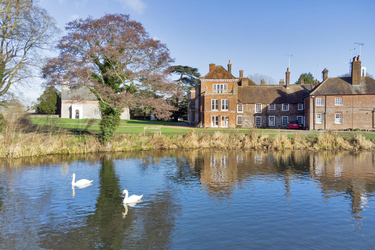 Lullingstone Castle in Kent needs a bit of updating. Photo: Knight Frank