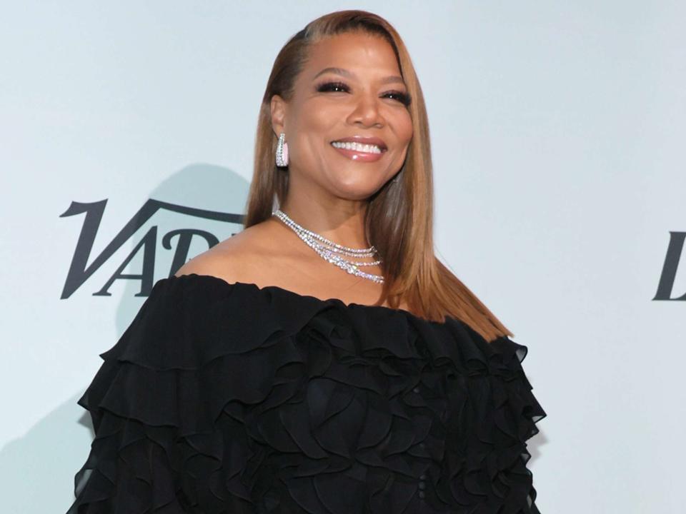 <p>Dia Dipasupil/Getty</p> Queen Latifah attends Variety