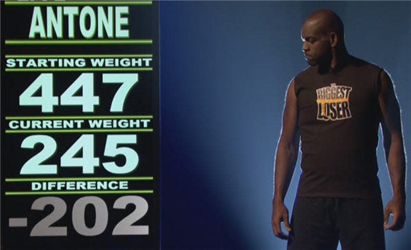 antone davis weight loss