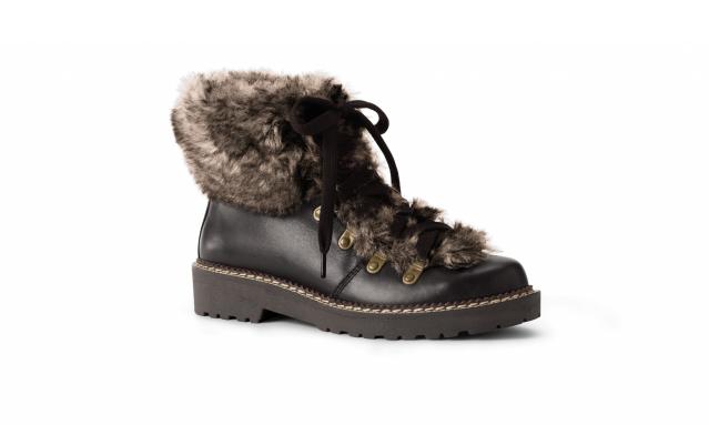 Nicholas Kirkwood + Shearling-trimmed Leather Ankle Boots