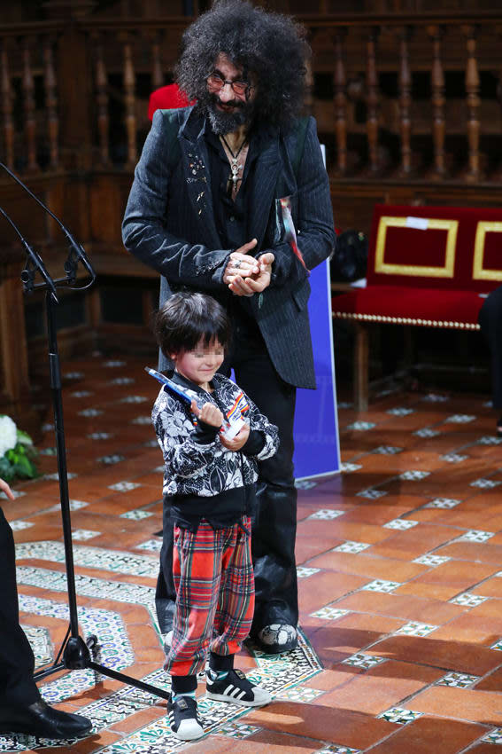 Ara Malikian con su hijo Kairo