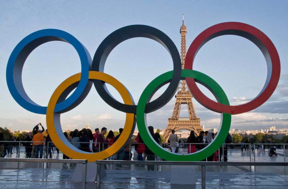The Olympic opening ceremony is slated to highlight many of Paris’s most famous sights (AP)