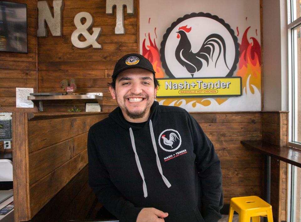 John Sierra is the manager of Nash + Tender located in Janet Leigh Plaza in downtown Stockton.