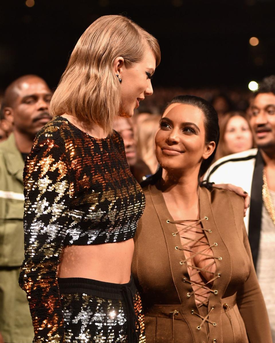 kim kardashian discussed taylor swift following feud