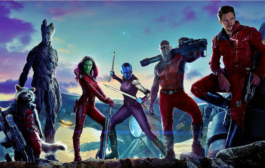 The Guardians of the Galaxy (Credit: Disney)