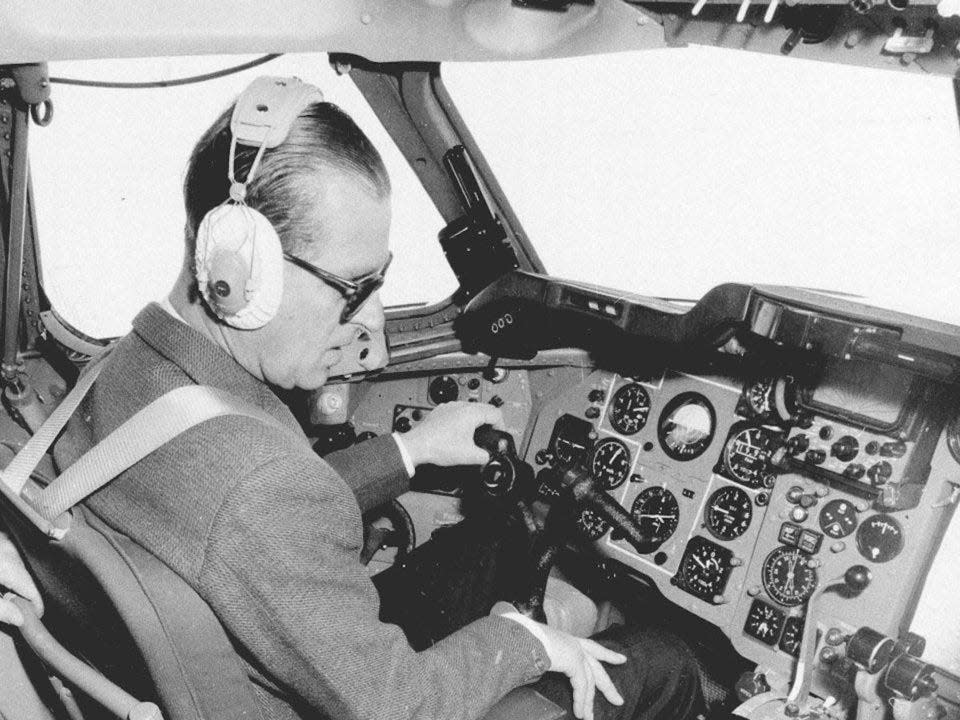 Prince Philip is a pilot