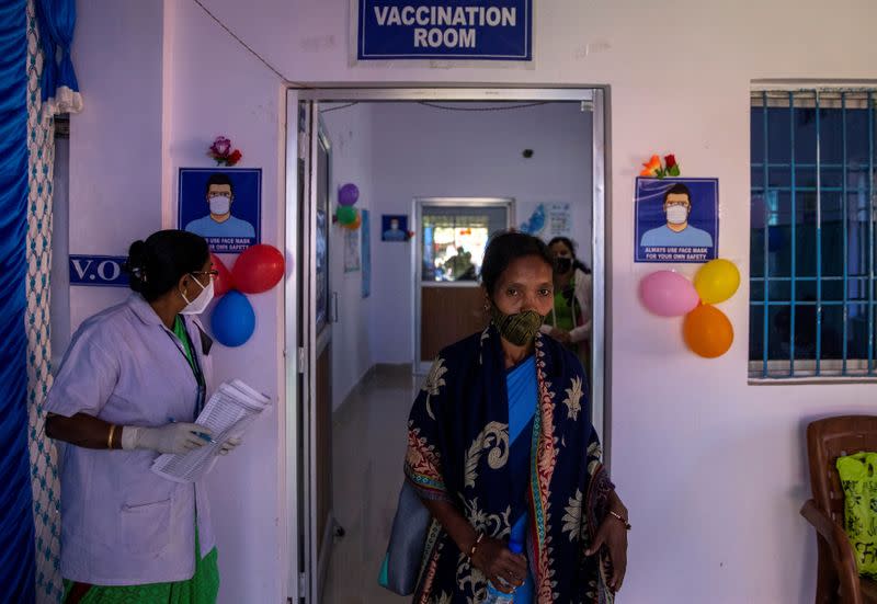 The Wider Image: The 1,700km journey to deliver coronavirus vaccine to India's rural health workers