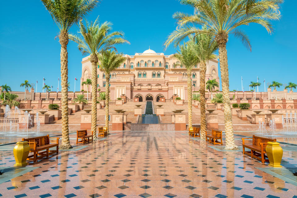 El lujoso Emirates Palace (Getty Creative).