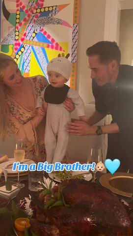 <p>Paris Hilton TikTok</p> Paris Hilton, Carter Reum and their son Phoenix