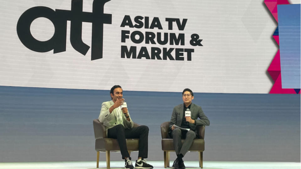 TikTok’s head of global sports and gaming Harish Sarma presented a keynote at ATF