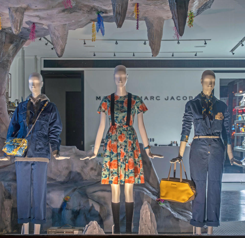 A manager stole a truckload of money from the Marc by Marc Jacobs store.