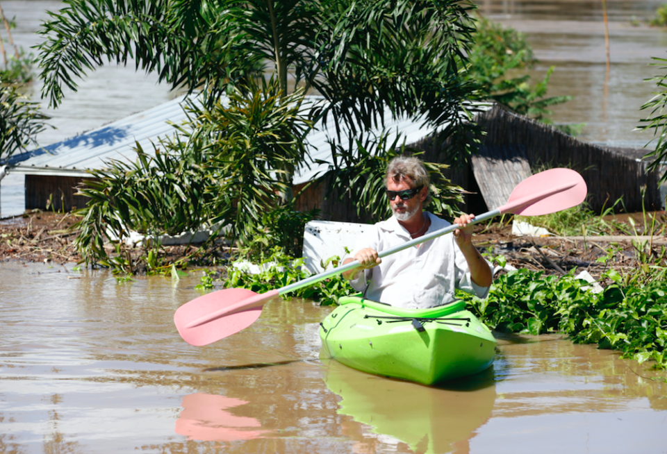 Authorities have warned residents to stay away from floodwaters. Photo: AAP