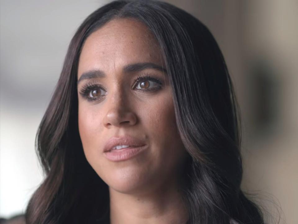 Meghan Markle recounted the stress she was under during the time.