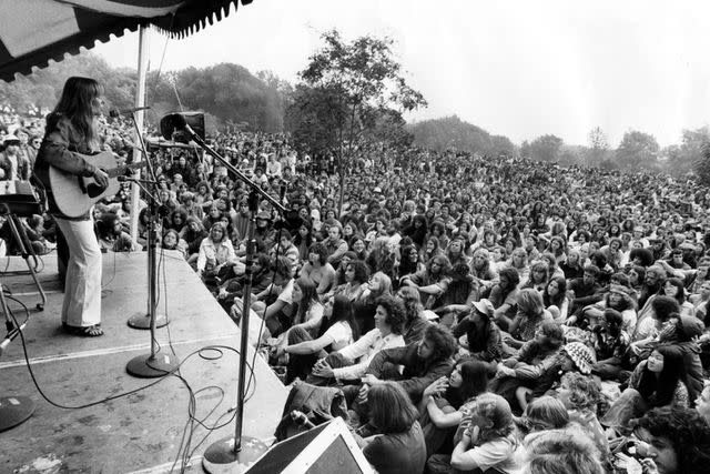 Mario Geo/Toronto Star via Getty Images Joni Mitchell at the Mariposa Folk Festival