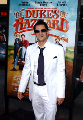 Johnny Knoxville at the Hollywood premiere of Warner Bros. Pictures' The Dukes of Hazzard