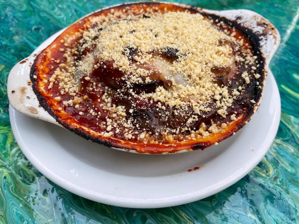 The parmigiana reminds me of a dairy version I had in Emilia-Romagna (Sean Russell)