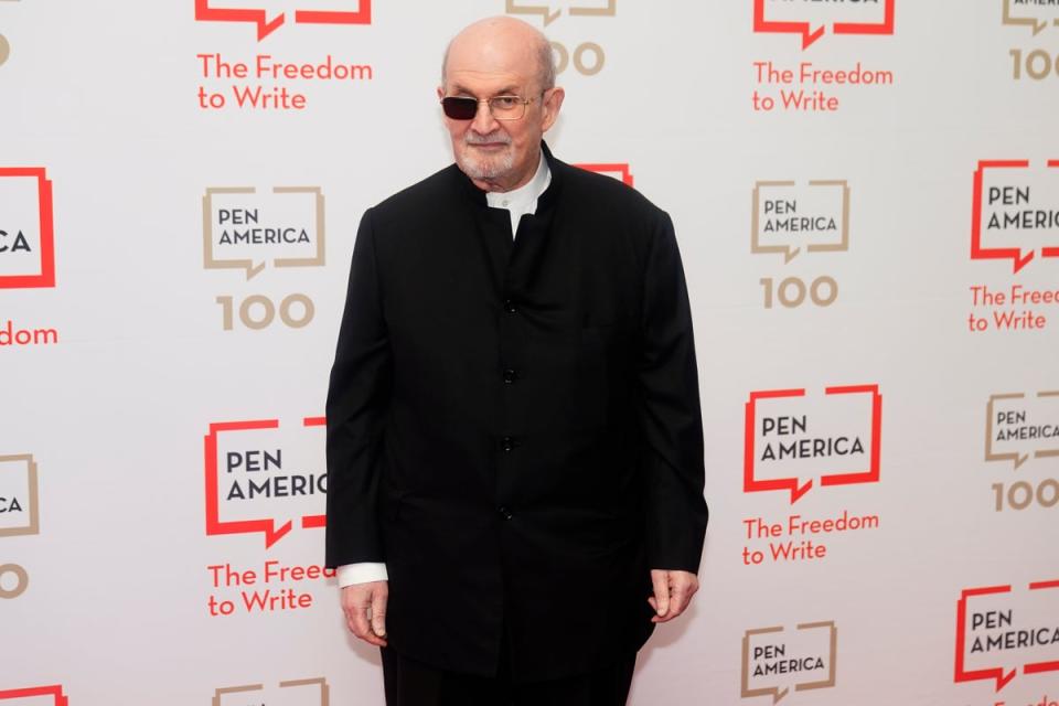 Rushdie wondered if the 2022 attack was his own fault (Copyright 2023 The Associated Press. All rights reserved.)