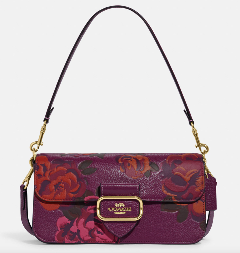 Morgan Shoulder Bag with Jumbo Floral Print (photo via Coach Outlet)