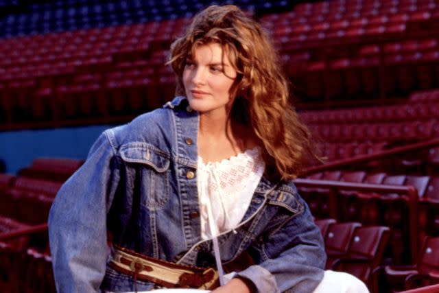 <p>Paramount/Everett</p> Rene Russo in 'Major League'