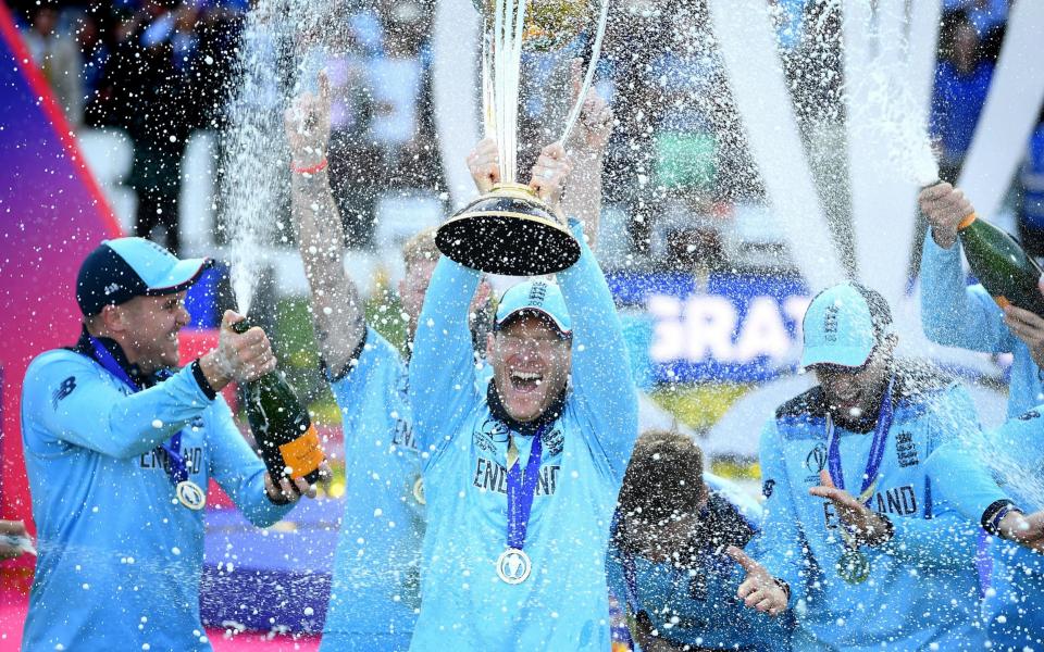 Eoin Morgan led England to World Cup victory - Getty