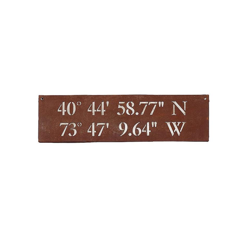 <p><a href="https://go.redirectingat.com?id=74968X1596630&url=https%3A%2F%2Fwww.uncommongoods.com%2Fproduct%2Flatitude-longitude-house-sign&sref=https%3A%2F%2Fwww.housebeautiful.com%2Fshopping%2Fg4740%2Fhousewarming-gifts%2F" rel="nofollow noopener" target="_blank" data-ylk="slk:Shop Now;elm:context_link;itc:0;sec:content-canvas" class="link ">Shop Now</a></p><p>Latitude Longitude House Sign </p><p>uncommongoods.com</p><p>$110.00</p>