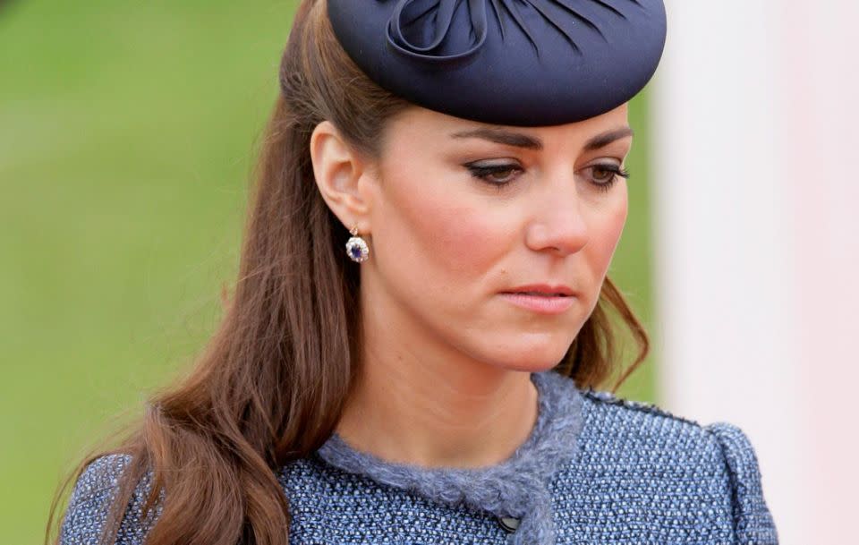 It was announced on Monday the Duchess is expecting. Source: Getty