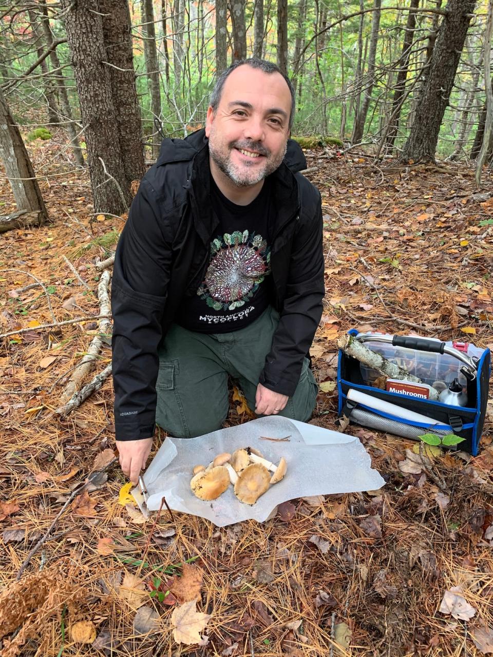 Alfredo Justo is the curator of botany and mycology for the New Brunswick Museum in Saint John.