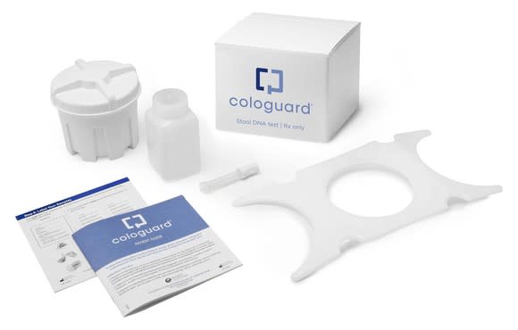Exact Sciences' Cologuard colorectal cancer DNA screening testkit